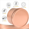 Wholesale Candle Tin 250ml Empty Metal Scented Fragrance Candle Jar