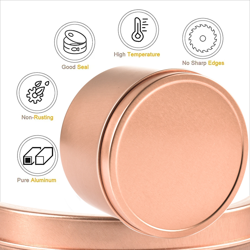 Wholesale Candle Tin 250ml Empty Metal Scented Fragrance Candle Jar