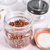 Wide Mouth Glass Mason Jar with Screw Cap 