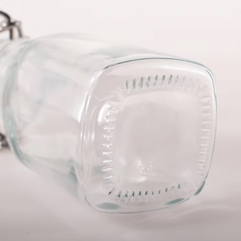 120ml Clear Swing Top Flip Top Glass Bottles