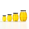 100ml 250ml 380ml 730ml Striation Classic Glass Honey Jar
