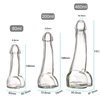 Male Penis Shaped Glass Bottle Cocktail Glass