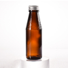 Manufacturer 100ml Sealed Glass Recycle Amber Glass Syrup Bottles With metal Cap