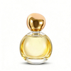  Luxury Spherical Glass Perfume Bottle with Gold Cap High-End Custom Fragrance Packaging