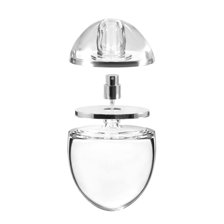Trade Popular Egg Shaped Travel Perfume Bottle 100ml 