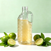 1000ml Glass Juice Bottle with Handle Large Capacity Reusable Glass Beverage Bottle for Juice, Lemonade Cold Brew