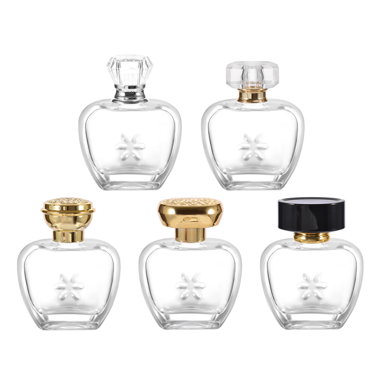 Custom Glass Perfume Bottle with Crystal Cap Wholesale Fragrance Bottle Manufacturer