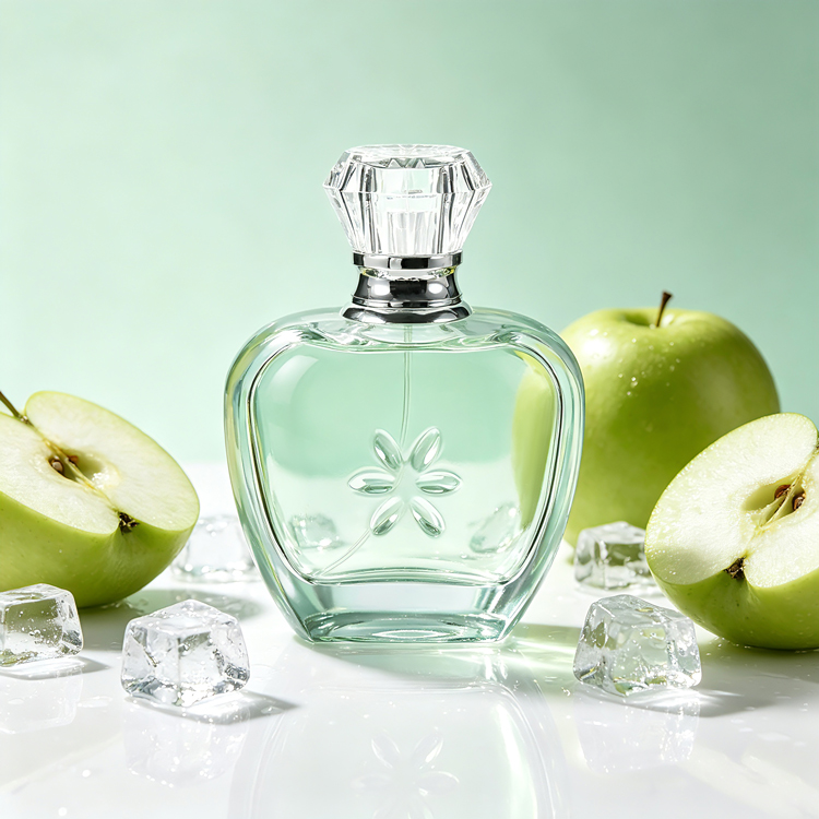 Custom Glass Perfume Bottle with Crystal Cap Wholesale Fragrance Bottle Manufacturer