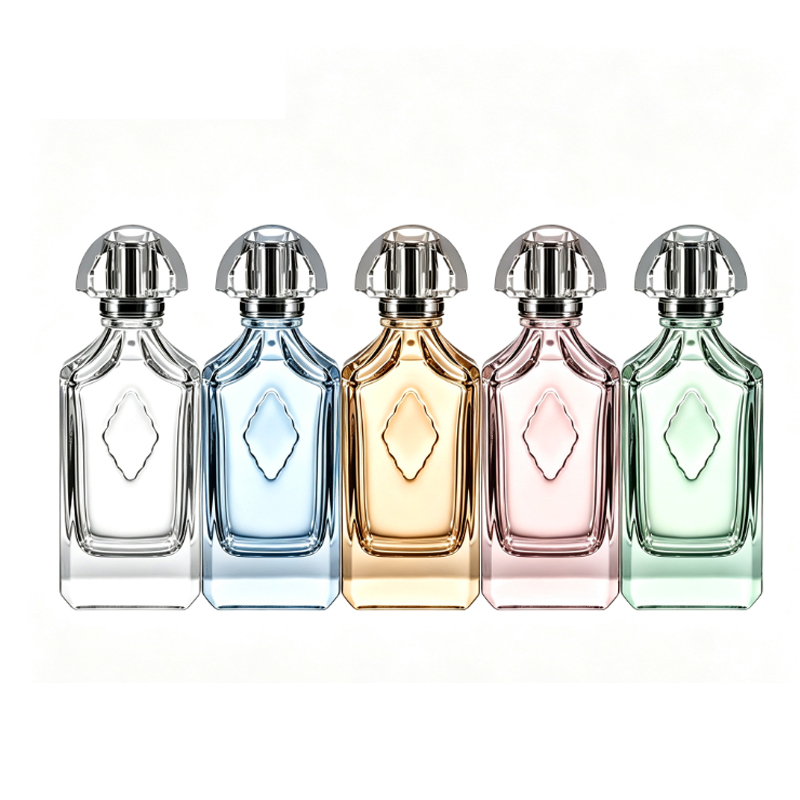 Luxury Clear Glass Perfume Bottle Manufacturer Custom Empty Perfume Bottles Wholesale 100ml