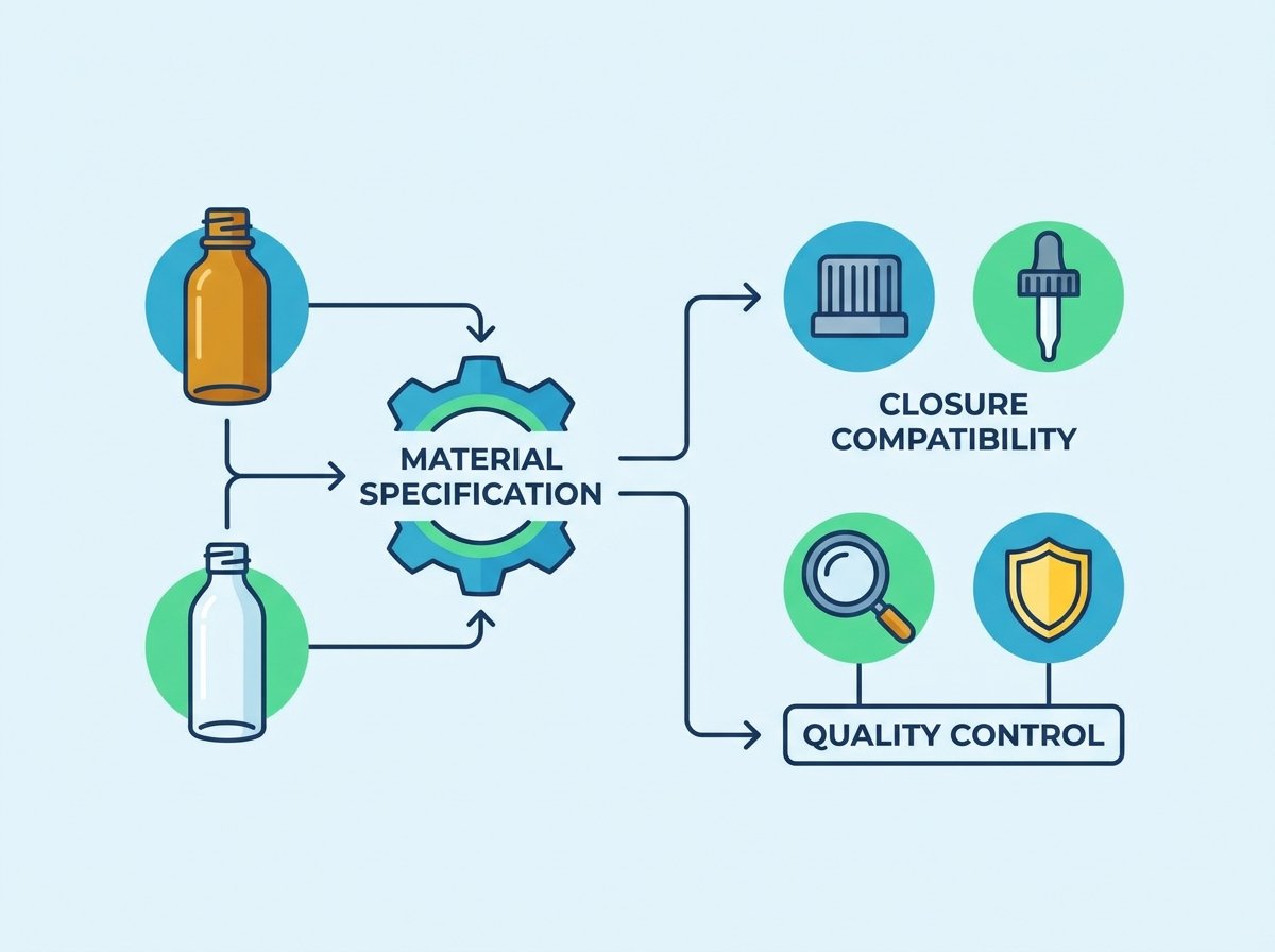 Evaluating glass syrup bottles for pharmaceutical use
