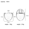 Trade Popular Egg Shaped Travel Perfume Bottle 100ml 